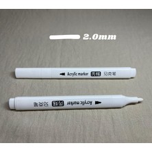 Beyaz Lastik Yazı Kalemi (2.0mm) 1ADET