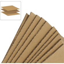 Packmai 50x70cm Oluklu Mukavva  | 10ADET | 3mm Karton (Proje-Puzzle-Tuval-Maket-Okul-Hobi-Çerçeve Kartonu)