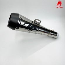 M4 TOK SES EFSANE EGZOS EKSOS EGZOST MOTOSİKLET - SUSTURUCULU  -