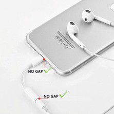 Bukrem Store Lightning To 3.5 mm Kulaklık Jack Hifi Adaptörü - Aux Ses Dönüştürücü Kablo