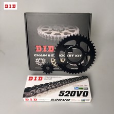 Zincir Dişli Seti Cf Moto Nk 250 (250 Cc) (2018-2023) / Cf Moto / Nk / 250CC / 2018-2019-2020-2021-2022-2023