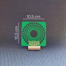 Aylık Performans Çemberi Şablon Cetvel - Ajanda & Defter Için Planlama Şablonu