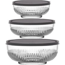 Feyzade Tokyo Saklama Kabı 3'Lü Set 2600 Cc-1500 Cc-880 Cc