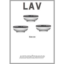 Lav Tokyo En Küçük Boy 600 Cc 3 Adet Saklama Kabı
