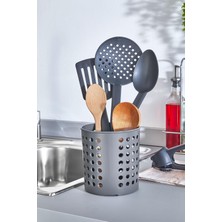 25 Parça Mutfak Kepçe Servis Seti; Kepçe, Kaşık, Kevgir, Spatula, Maşa Seti, Kaşıklık, Soyacak, Askı