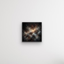 Homemor Uzay Boşluğu Kanvas Tablo 60 x 60 cm
