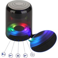 Mini Taşınabilir Rgb LED Ses Topu Bluetooth Hoparlör Acs-9