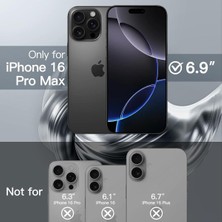 MMP Shop Apple iPhone 16 Pro Max Kılıf Magsafe Özelilkli Kamera Lens Koruma Özellikli Kilif