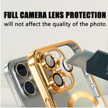 MMP Shop Apple iPhone 16 Pro Max Kılıf Magsafe Özelilkli Kamera Lens Koruma Özellikli Kilif