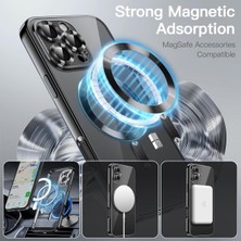 MMP Shop Apple iPhone 16 Pro Kılıf Magsafe Özelilkli Kamera Lens Koruma Özellikli Kilif