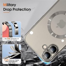 MMP Shop Apple iPhone 16 Plus Kılıf Magsafe Özelilkli Kamera Lens Koruma Özellikli Kilif