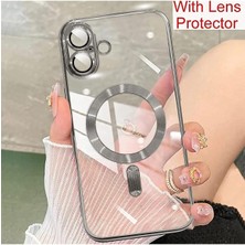 MMP Shop Apple iPhone 16 Plus Kılıf Magsafe Özelilkli Kamera Lens Koruma Özellikli Kilif