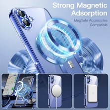 MMP Shop Apple iPhone 16 Plus Kılıf Magsafe Özelilkli Kamera Lens Koruma Özellikli Kilif