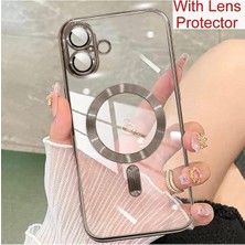 MMP Shop Apple iPhone 16 Plus Kılıf Magsafe Özelilkli Kamera Lens Koruma Özellikli Kilif