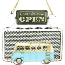 Mahcoo Dekoratif Metal Kapı Yazısı Minibüs Dekorlu