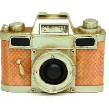 Mahcoo Dekoratif Metal Fotoğraf Makinesi