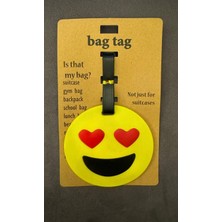 Bagaj Bavul Valiz Çanta Etiketi/smile Emoji