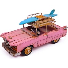 Mahcoo Dekoratif Metal Araba Çerçeveli