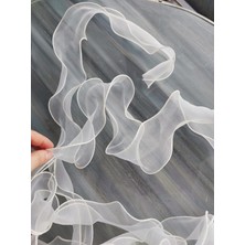 Lolipophobi Fırfırlı Tül Kurdele 2 MT, Yapay Çiçek, Kurdele, Tül, Aksesuar, Tekstil