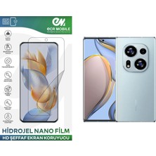 ECR MOBILE Tecno Phantom X2 ile Uyumlu Hidrojel Ekran Koruyucu Film Hd-Şeffaf(Tempered Cam Değildir!)