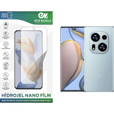ECR MOBILE Tecno Phantom X2 ile Uyumlu Hidrojel Nano Ekran Koruyucu Film Mat(Tempered Cam Değildir!)