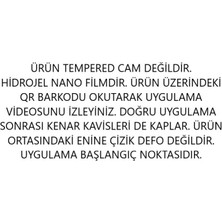 ECR MOBILE Honor Magic 7 Pro ile Uyumlu Hidrojel Nano Ekran Koruyucu Film Mat(Tempered Cam Değildir!)