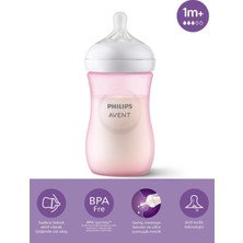 Philips Avent Natural Response PP Pembe Biberon 1+ Ay 260 ml SCY903/11