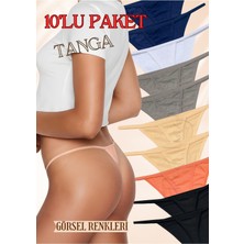 Red İç Giyim Red Love Cloud Ip Askılı Tanga Külot (String) 10'lu Paket