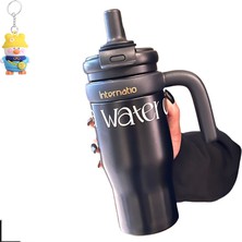 Runxi Life Hallsevimli Anime Termos Bardak Öğrenci Su Bardakları 316 Bardak Kolu Taşınabilir Termos Bardak (Yurt Dışından)