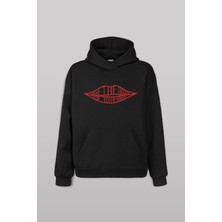 Save The Drama For Your Mama Funny Yazı Friends Baskılı Sweat Kapüşonlu Hoodie
