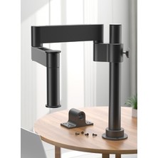 BST-X101 MİKROSKOP KATLANIR 360 DERECE TEK KOL SABİT KALDIRMA MİKROSKOP TUTUCUSU AKSESUAR