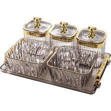Fugar Tepsisi Stand Snack Bulakları Gri (Yurt Dışından)