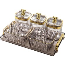 Fugar Tepsisi Stand Snack Bulakları Gri (Yurt Dışından)