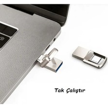Hem Telefona Hem Bilgisayara Takılabilen USB
