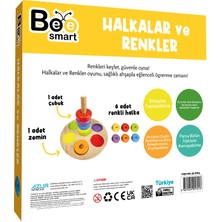 Bee Smart Halkalar ve Renkler Eğitici Oyuncak Öğretici Geliştirici Oyuncak Çocuk Için Hediye