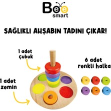Bee Smart Halkalar ve Renkler Eğitici Oyuncak Öğretici Geliştirici Oyuncak Çocuk Için Hediye