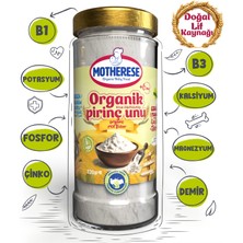 Motherese Organik Pirinç Unu 320gr - Organik Bebek Pirinç Unu 320gr - Pirinç Unu 320gr