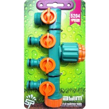 Sayım 4 Çıkışlı Su Dağıtıcı 1/2 -3/4 -1''