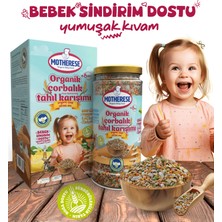 Motherese Organik Çorbalık Tahıl Karışımı 400gr - Organik Bebek Çorbalık Tahıl Karışımı 400gr