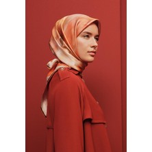 Armine Çiçek Desenli Saf İpek Sura Eşarp 9310D 33