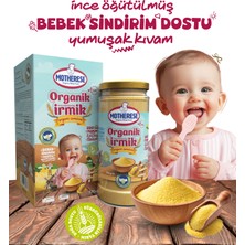 Motherese Organik Bebek İrmiği 330 gr - Organik İrmik 330 gr - İrmik 330gr