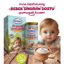Motherese Organik Bebek Muhallebi Karışımı 330gr - Organik Muhallebi Karışımı 330 gr