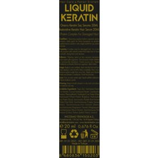 Liquid Keratin Saf Keratin Serum 20 ml