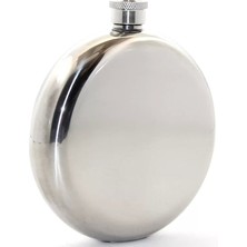 Paslanmaz Çelik Yuvarlak 8 Oz Tekli Matara ALK2677