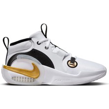 Nike Air Zoom Crossover 2 (Gs) Beyaz Basketbol Ayakkabı Gençler İçin Bağcıklı Tasarım