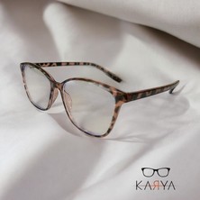 Karya Eyewear Leopar Mavi Işık Korumalı Gözlük