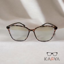 Karya Eyewear Leopar Mavi Işık Korumalı Gözlük
