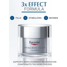 Eucerin Hyaluron-Filler + 3x Effect Gece Kremi 50ML