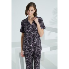 Etoile Bambu Kısa Kollu Yazlık Kadın Pijama Takımı 73375