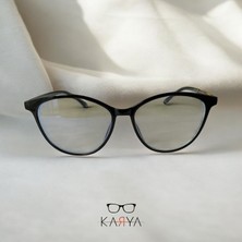 Karya Eyewear Siyah Mavi Işık Korumalı Gözlük